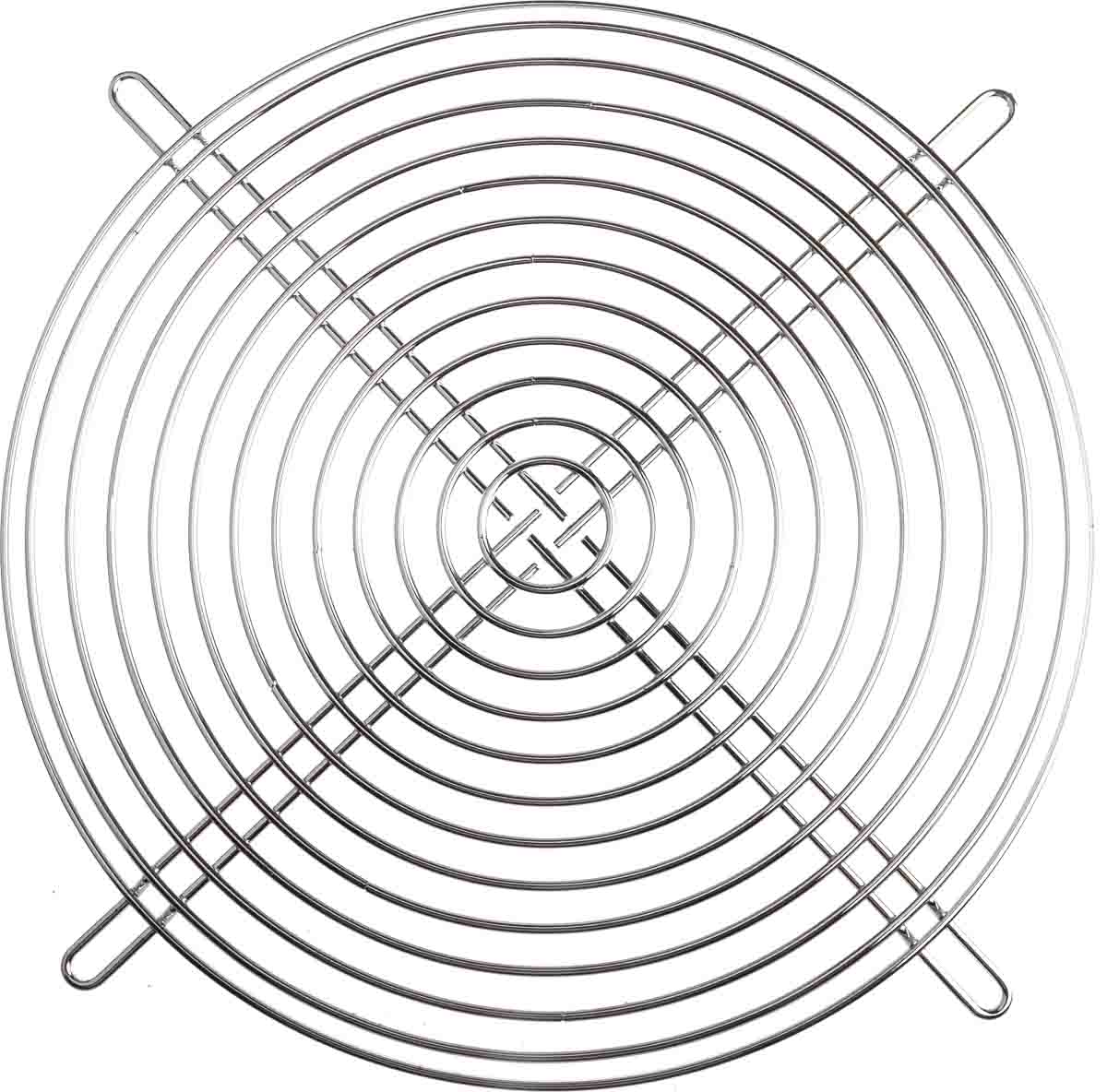 RS PRO Steel Finger Guard for 225mm Fans, 240mm Hole Spacing