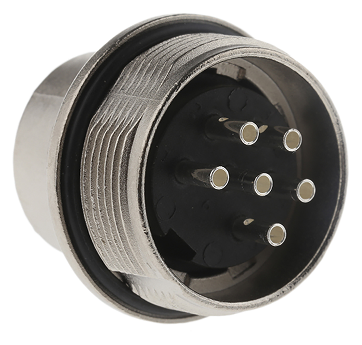Amphenol C 091 D Series, 6 Pole Din Plug Plug, 5A, 300 V ac/dc IP67