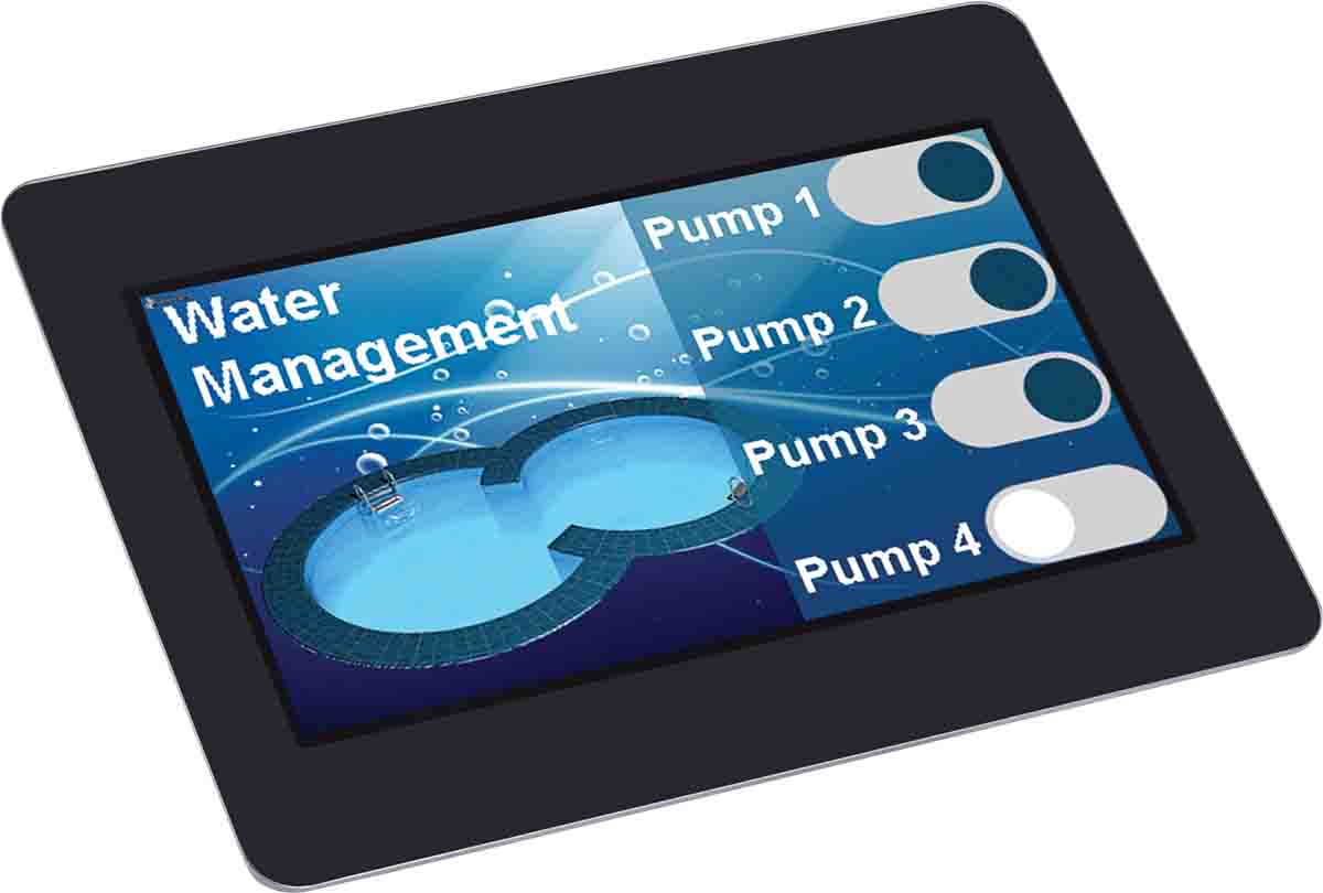 Display Visions EA uniTFTs043-ATC TFT TFT LCD Display / Touch Screen, 4.3in, 480 x 270pixels