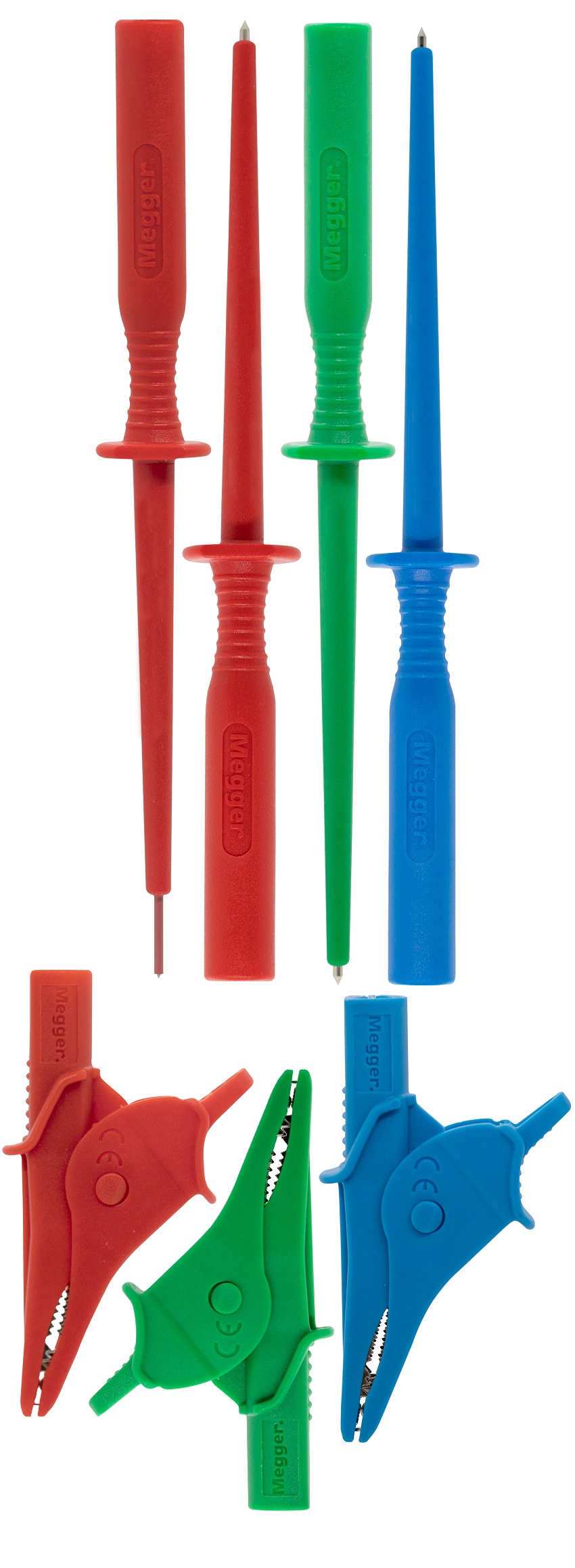 Megger Connector Kit With 7 Piece Probe And Clip Set