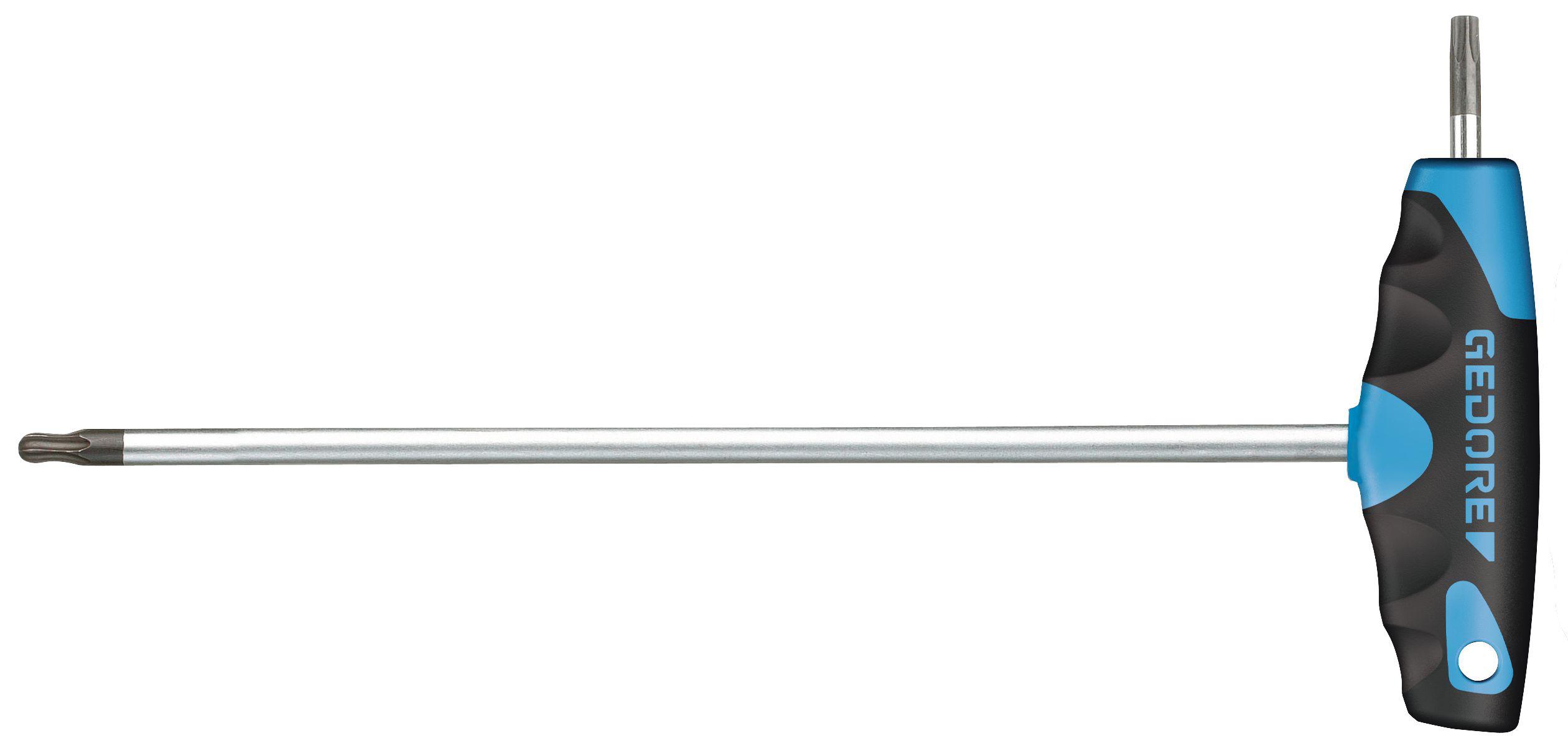 Gedore 1-Piece Torx Key, T20 Size, T Shape