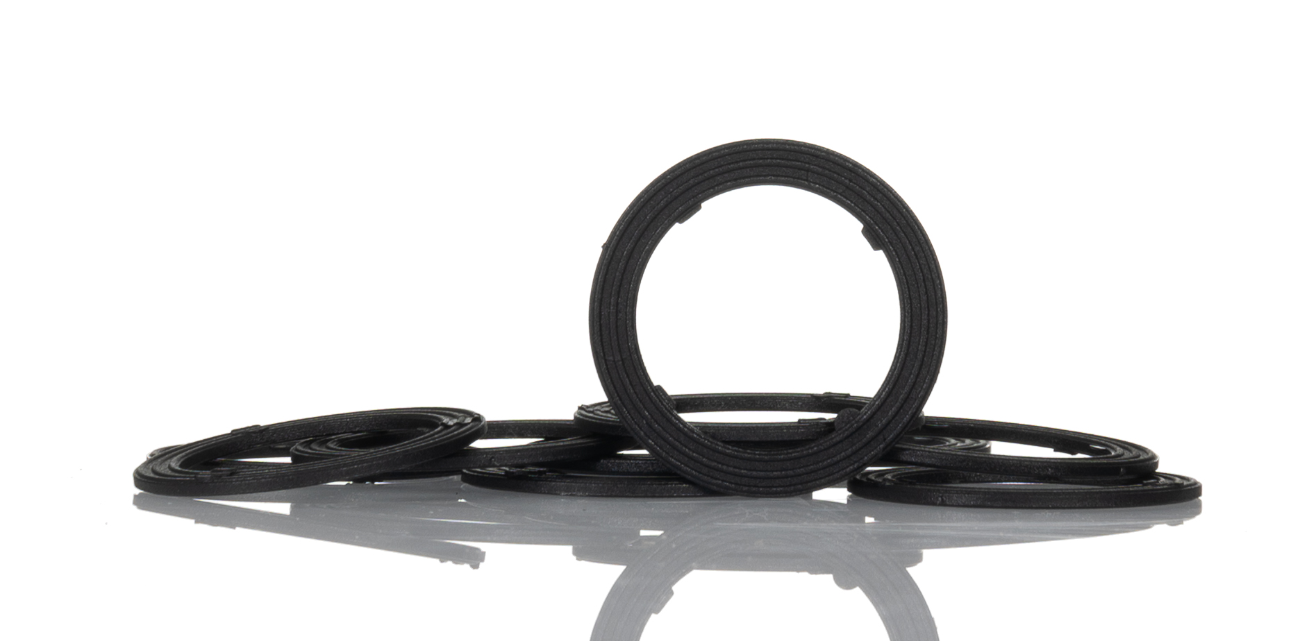 Thomas & Betts Washer, Conduit Fitting, M25, Nylon, Black