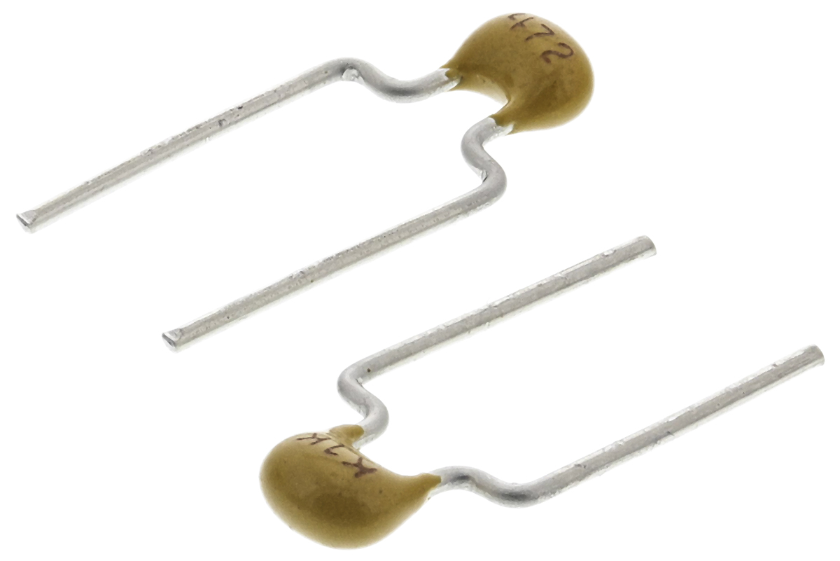KEMET 4.7nF Multilayer Ceramic Capacitor MLCC, 100V dc V, ±10% , Through Hole