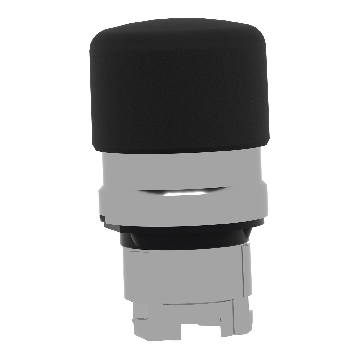 Schneider Electric Harmony XB4 Series Black Spring Return Push Button Head, 22mm Cutout, IP66, IP69K
