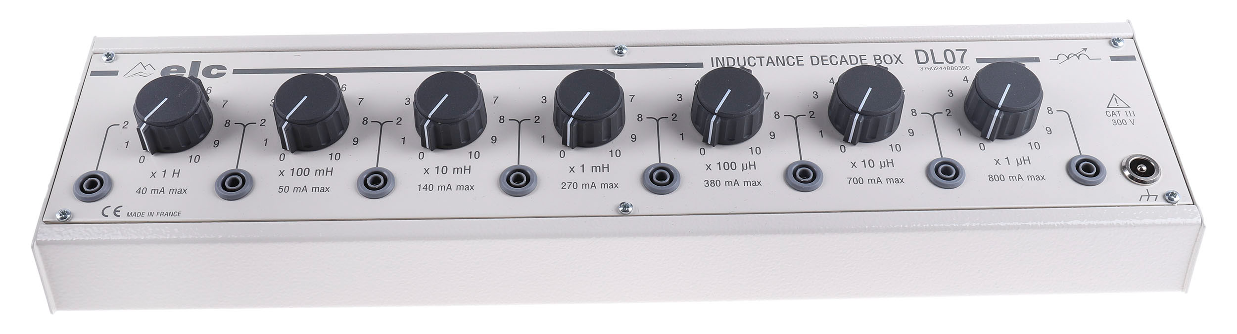 ELC Inductance Decade Box