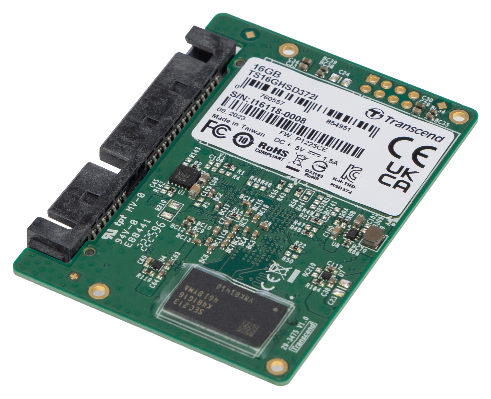 Transcend HSD372I Half-Slim 16 GB Internal SSD