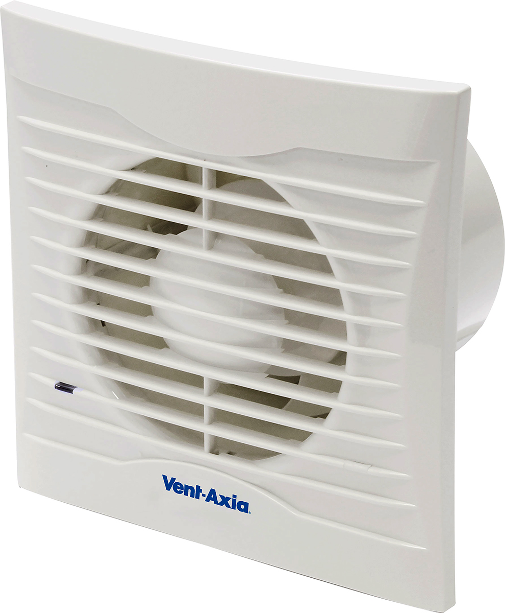 Vent-Axia Silhouette 100B Silhouette Rectangular Ceiling Mounted, Panel Mounted, Wall Mounted Extractor Fan, 75m³/h,