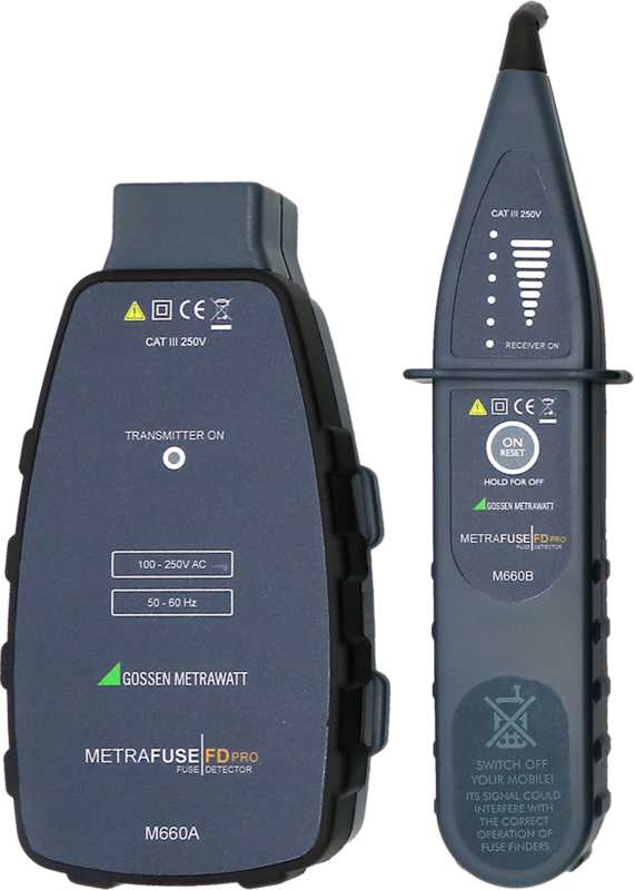 Gossen Metrawatt M660C-METRAFUSE FD PRO - Fuse Detector Fuse Finder CAT III 250 V
