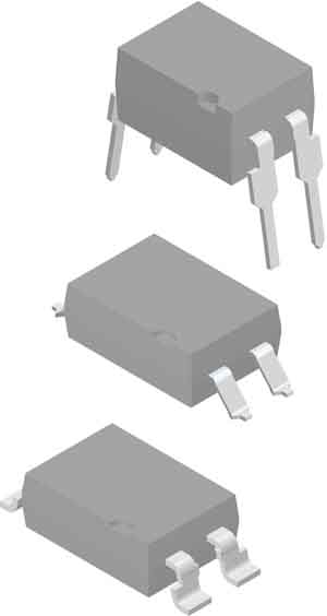 Vishay, SFH610A-1 DC Input Phototransistor Output Optocoupler, Through Hole, 4-Pin DIP
