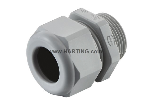 HARTING Cable Gland, Han CGM-P Series Thread Size M32, For Use With Connectors
