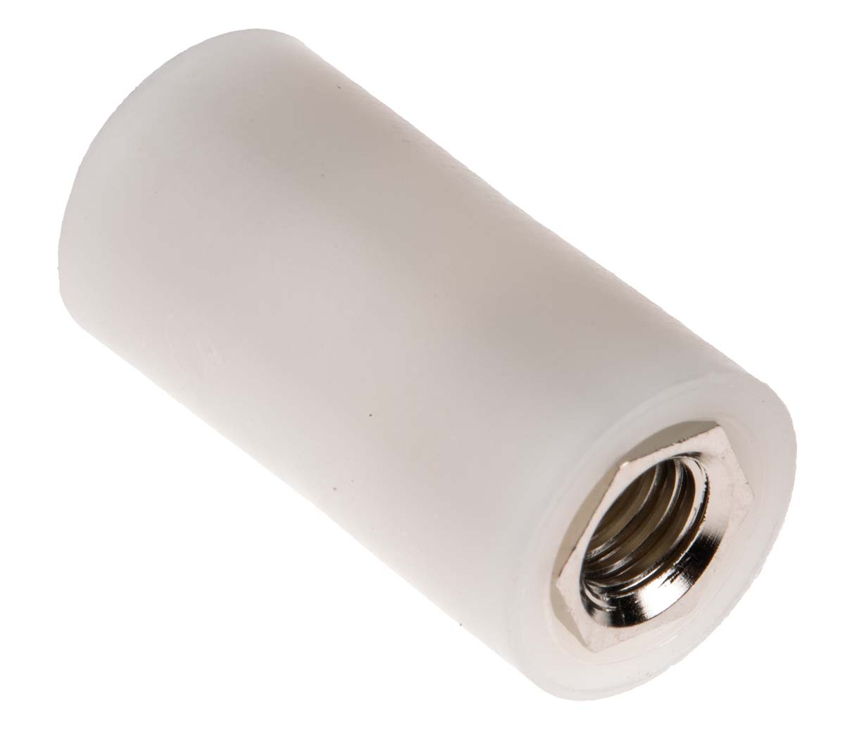 RS PRO Standoff, M6 x M6 Thread, 25mm Body, Nylon 66, Female/Female