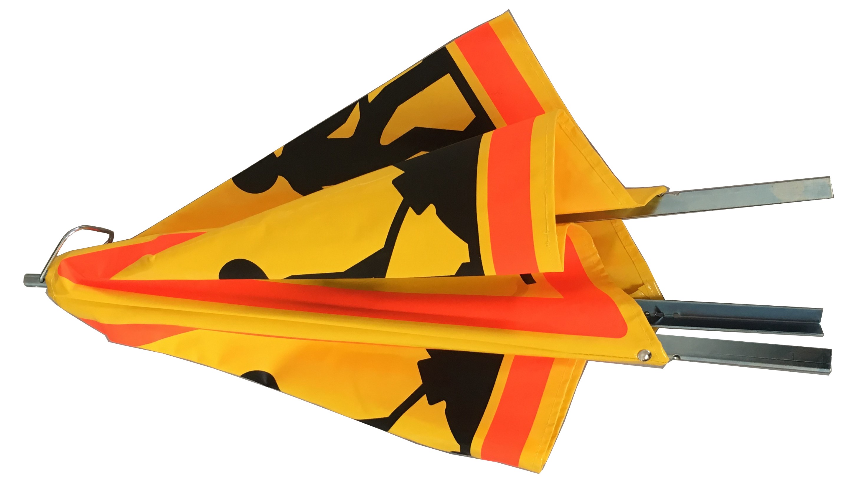 RS PRO Galvanised Steel Men at Work Tripod, H700 mm W750mm