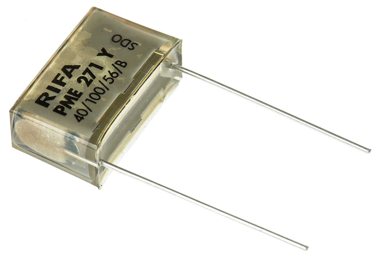 KEMET PME271 Paper Capacitor, 250V ac, ±20%, 47nF, Through Hole