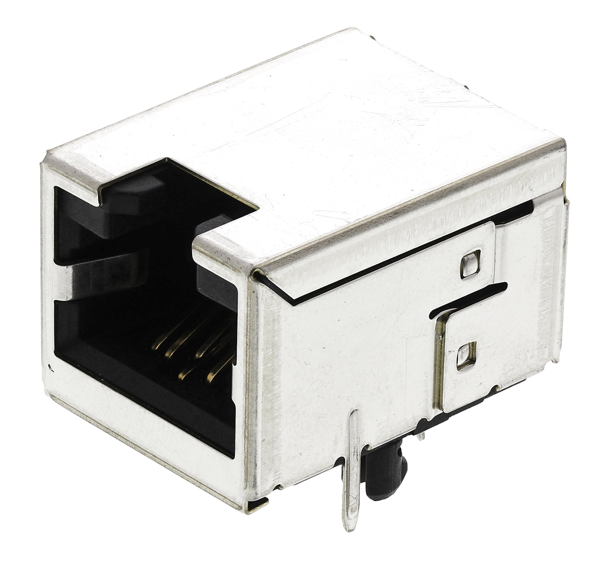 Bel-Stewart SS-60000 Series Female RJ45 Connector, PCB Mount, Cat6 Right Angle 8P8C -Way