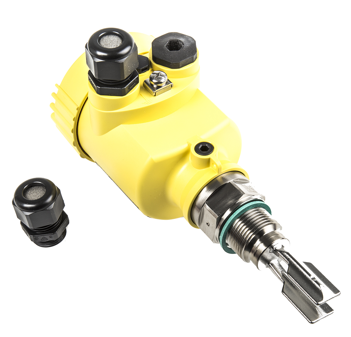 Vega VEGASWING 61 Series Vibrating Rod Level Switch, Relay Output, Horizontal, Vertical, Plastic Body