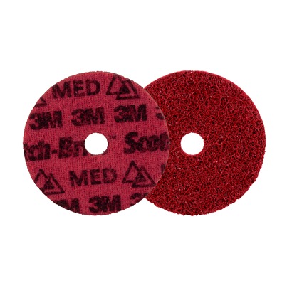 3M PN-DH Aluminium Oxide Surface Conditioning Disc, 100mm, Medium Grade, 25 in pack