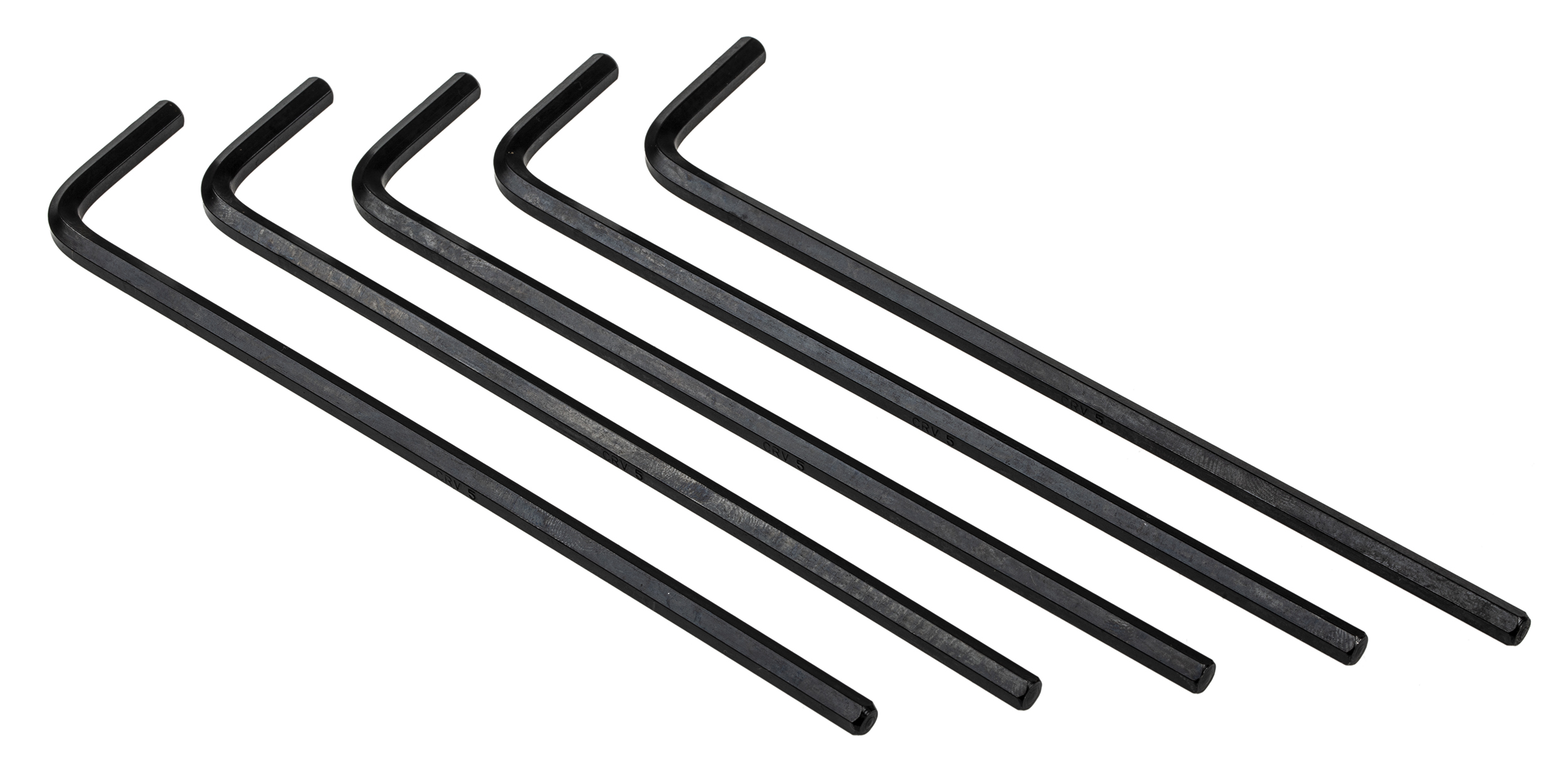 RS PRO 5 piece L Shape Metric Hex Key Set, 5mm