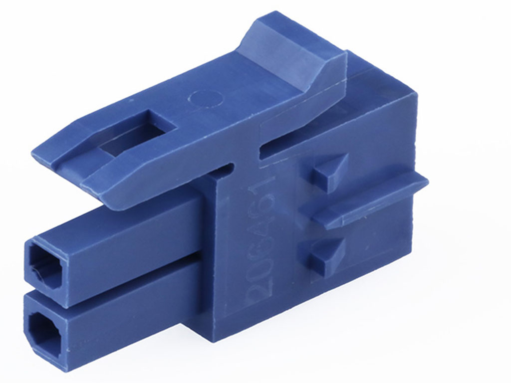 Molex, 206461 Receptacle Connector Housing, 3mm Pitch, 4 Way, 2 Row