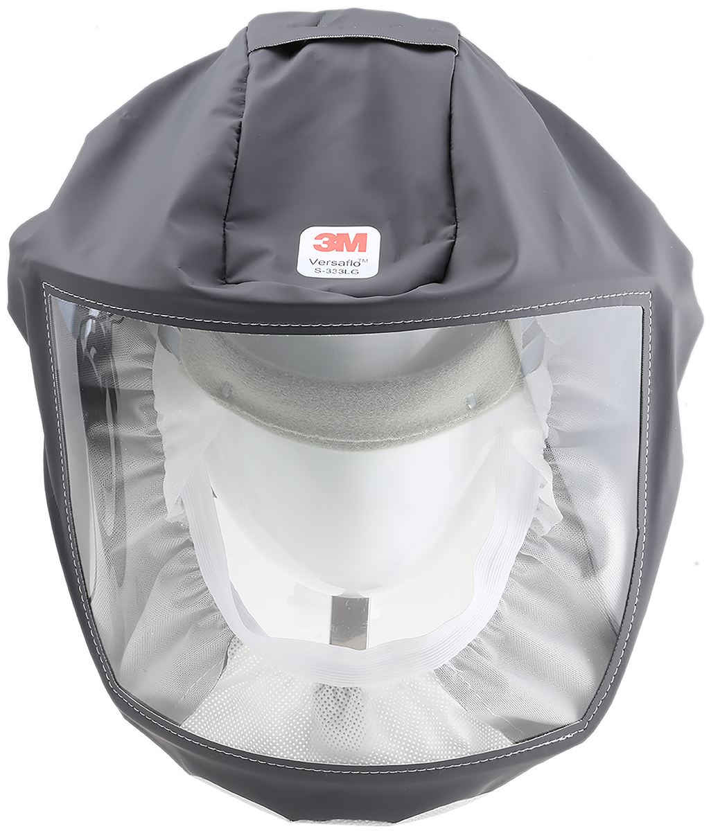 3M Versaflo S-333LG Series Visor Head Cover, Size M/L