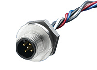Brad from Molex Male 5 way Receptacle to 5 way Free End, 0.3 m
