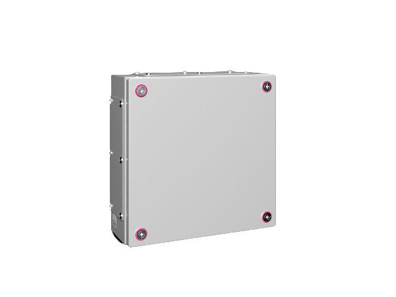 Rittal KX Series Steel Wall Box, IP55, 300 mm x 300 mm x 120mm