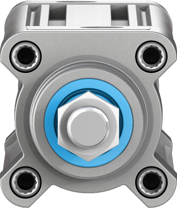 Festo Pneumatic Piston Rod Cylinder - 2123784 40 mm Bore, 150 mm DSBC Series, Double Acting Acting