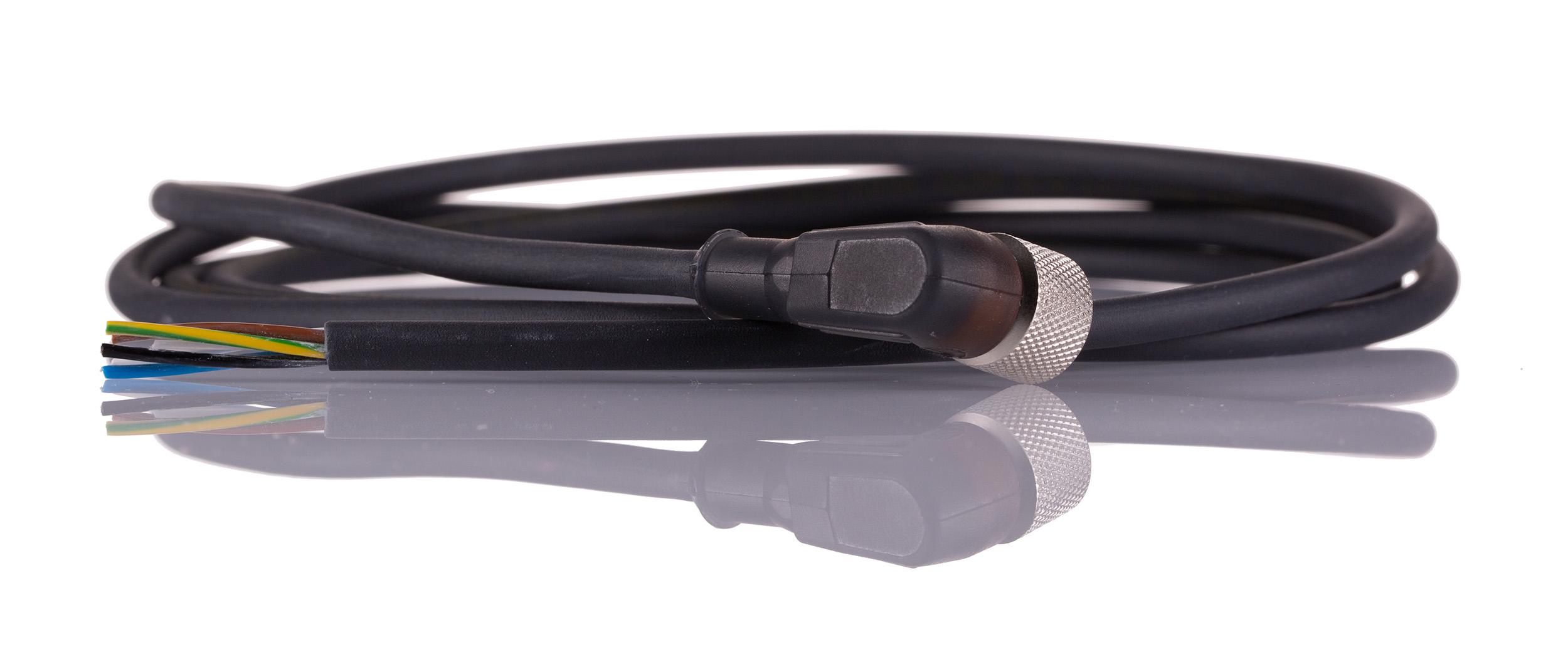 Lumberg Automation Female 5 way M12 to Unterminated Free End Sensor Actuator Cable