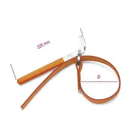 BETA Pipe Wrench, 225 mm Overall, 240mm Jaw Capacity