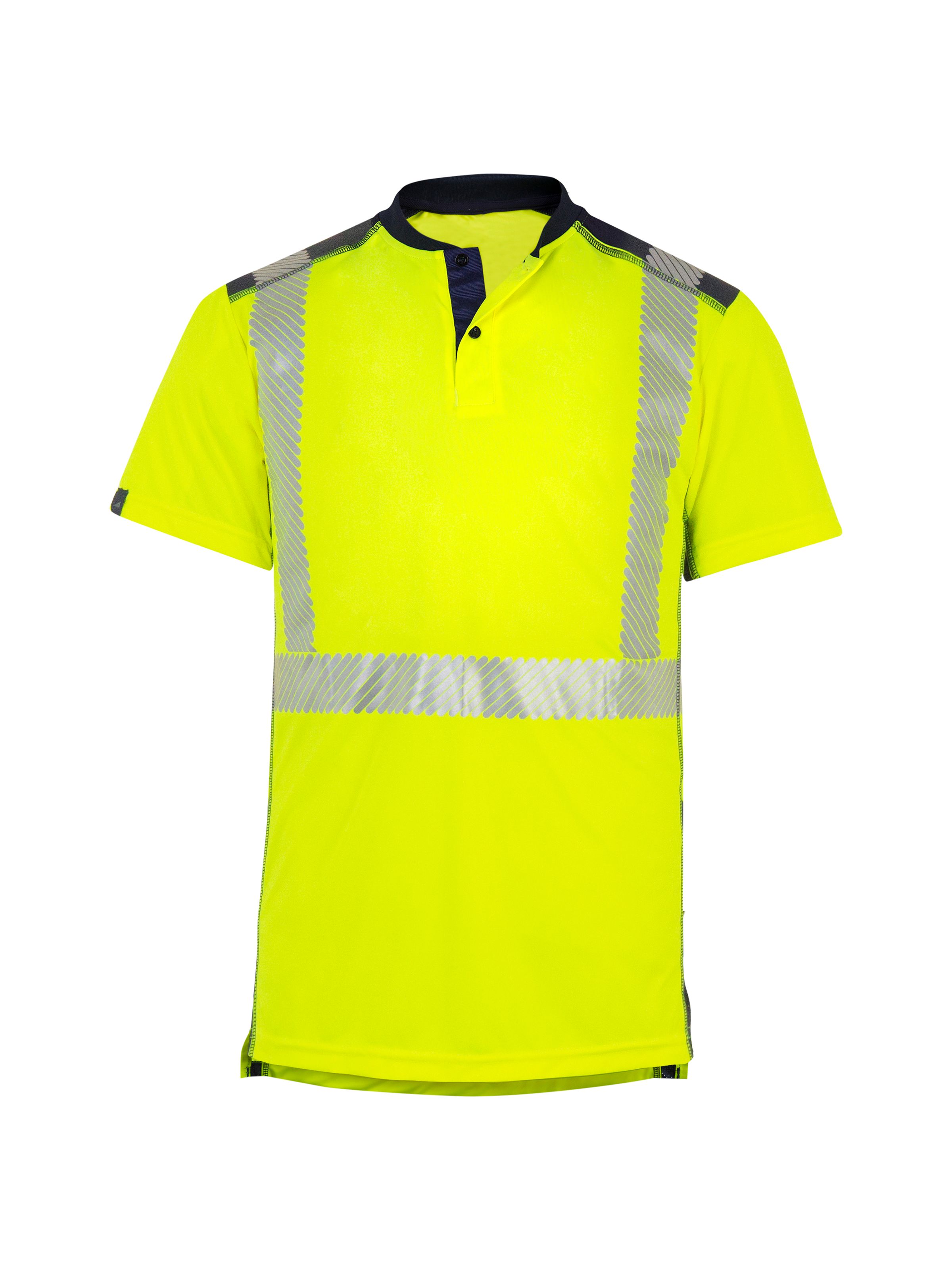 T2S Takamaka Orange Unisex Hi Vis Polo Shirt, L