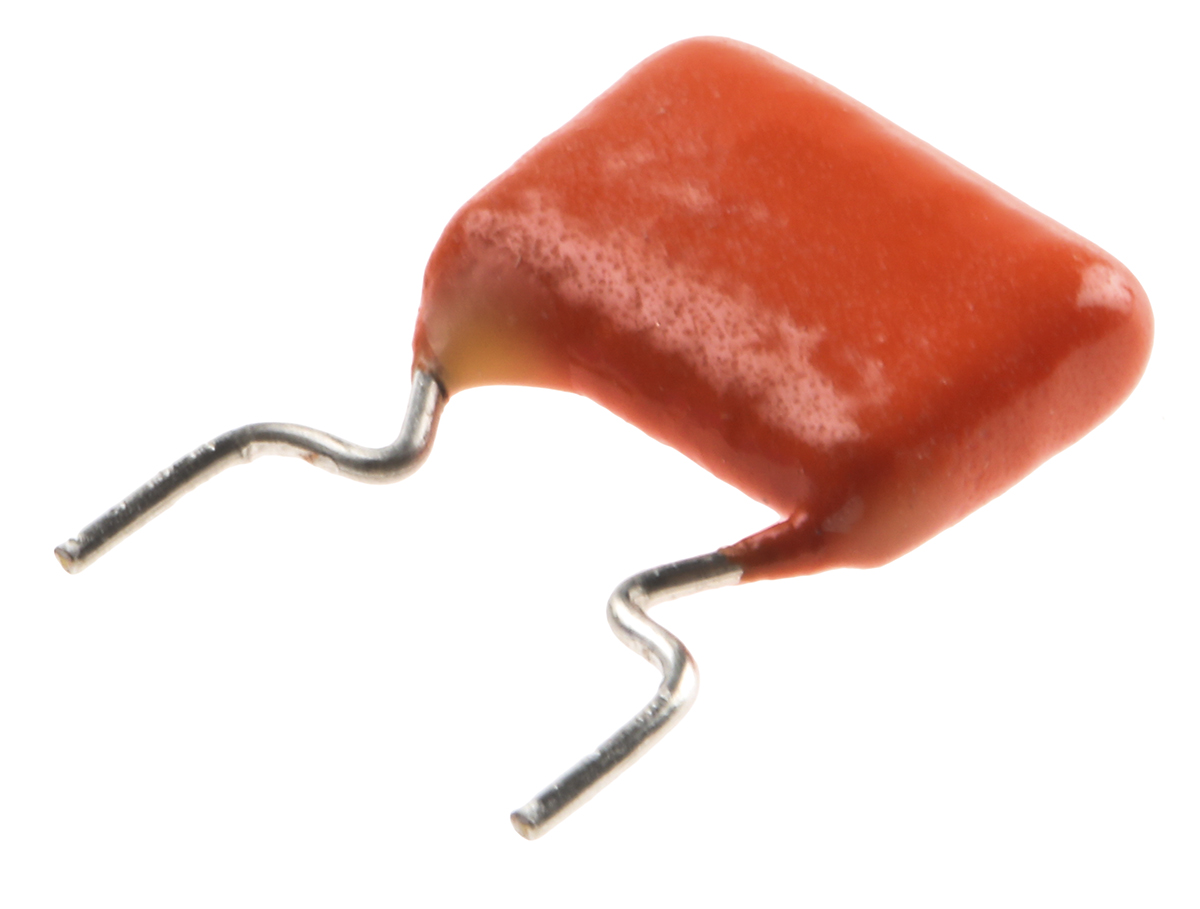 Vishay 368, MKT368 Polyester Film Capacitor, 220 V ac, 400 V dc, ±10%, 1nF, Through Hole
