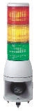 Schneider Electric Harmony XVC1 Series Red/Green/Amber Buzzer Signal Tower, 3 Lights, 24 V dc, Surface Mount