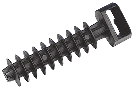 Thomas & Betts Cable Ties, 43.1mm x 13.2 mm, Black Polyamide, Pk-100