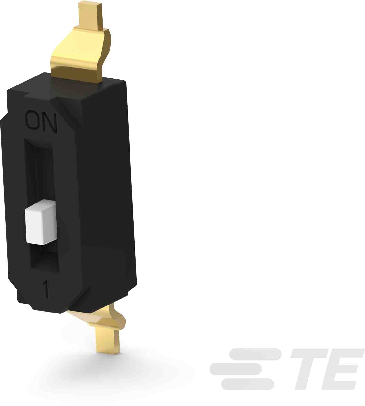 TE Connectivity 1 Way Surface Mount DIP Switch SPST, Raised Actuator