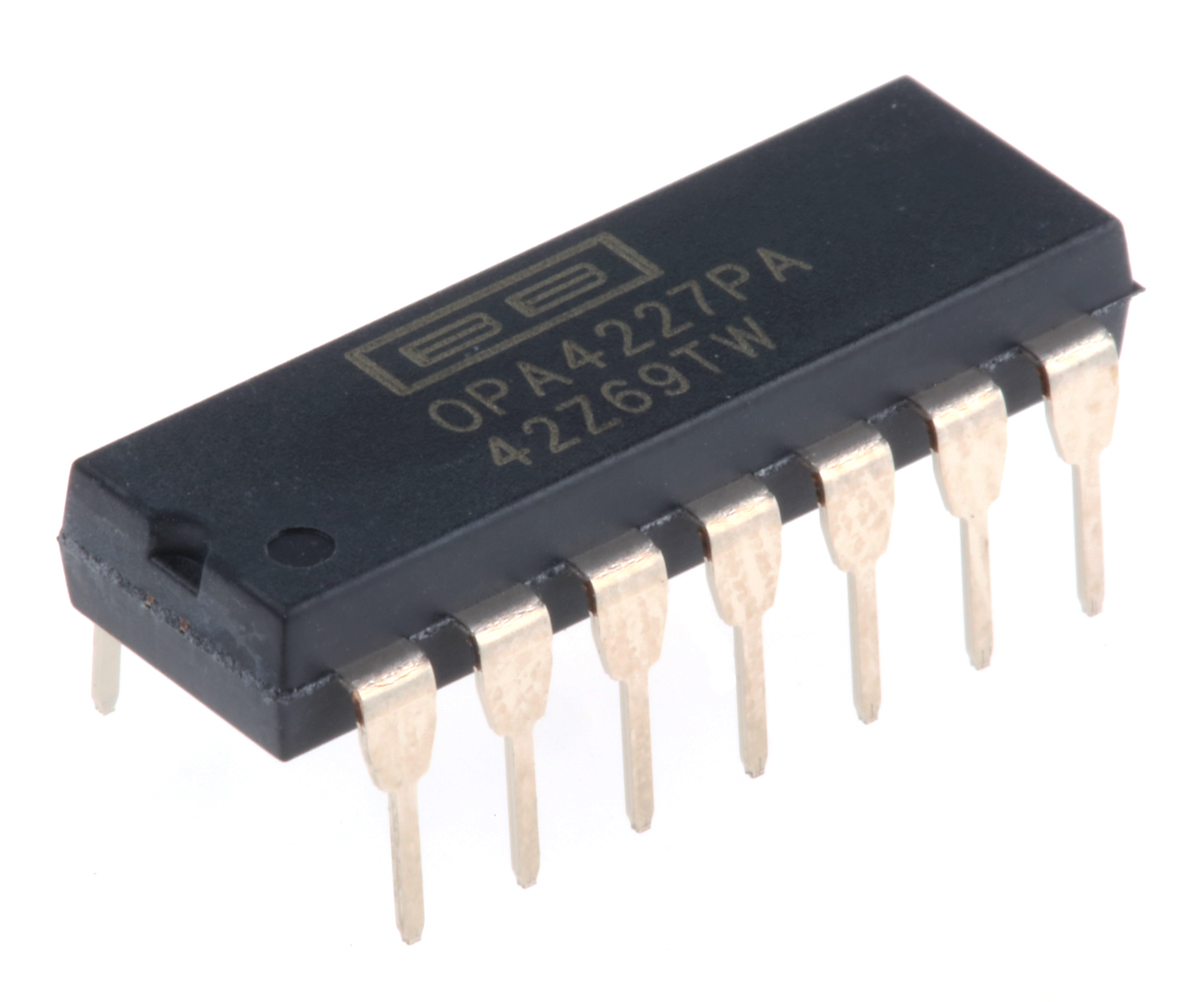 Texas Instruments, Operational Amplifier, 8 MHz, 14-Pin 18 V PDIP
