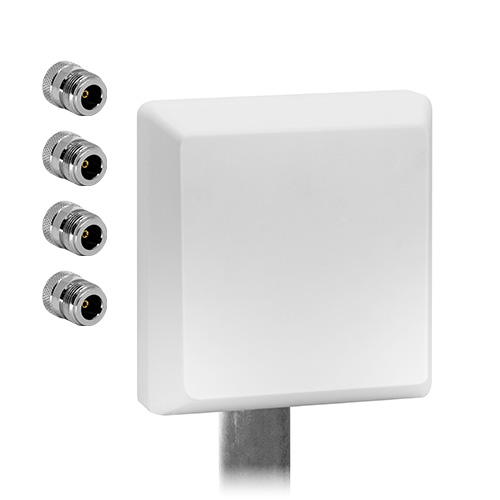 Siretta OSCAR64/X/NTYPEF/S/29 Panel Multiband Antenna with N Type Female Connector, 4G, 5G