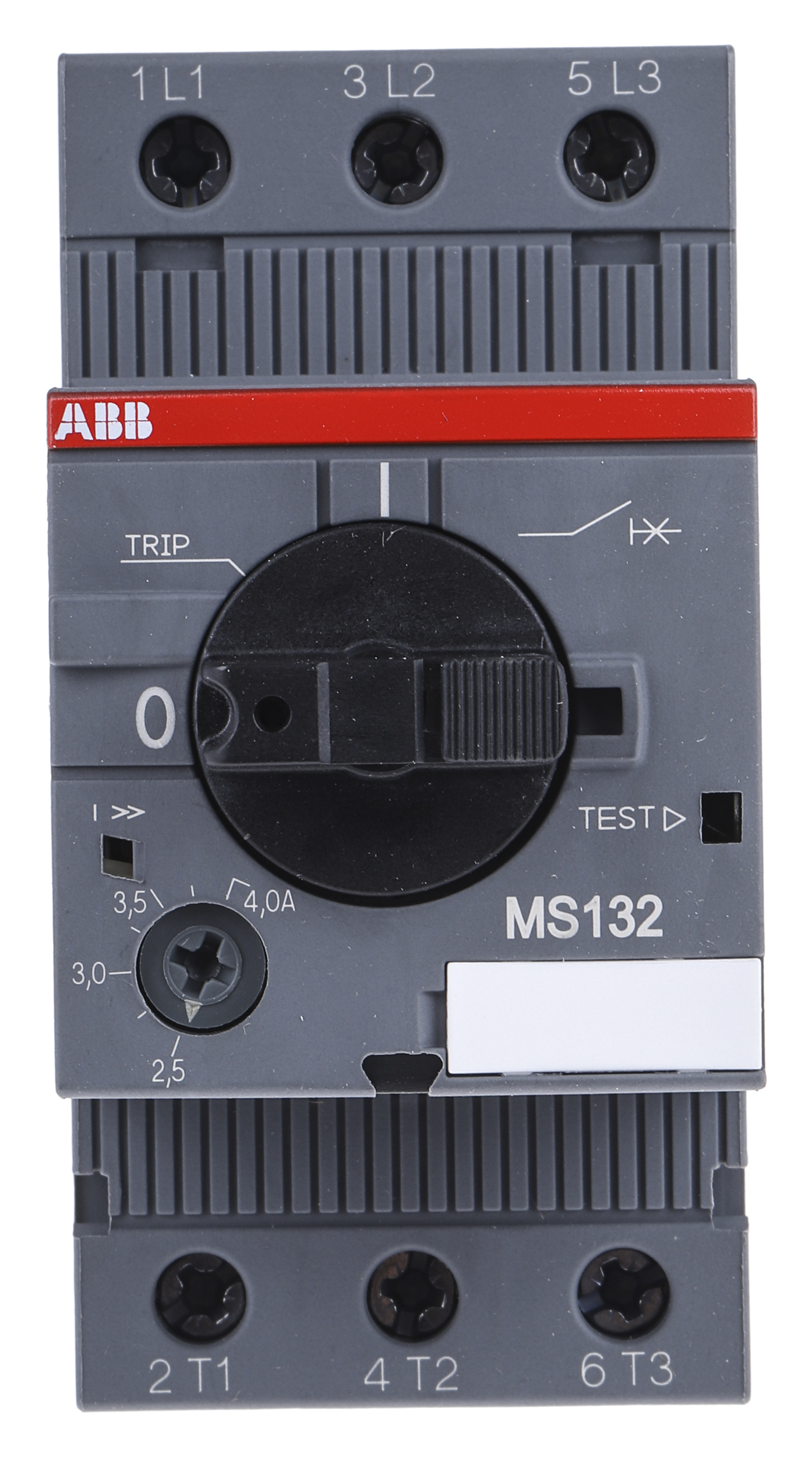 ABB 2.5 → 4.0 A Motor Protection Circuit Breaker