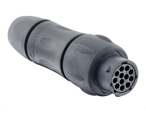 Souriau Sunbank by Eaton Circular Connector, 12 Contacts, Cable, Standard Connector, Socket, Female, IP68, IP69K, UTSX