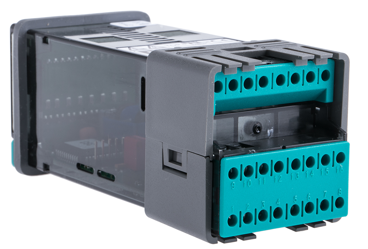 CAL 9300 PID Temperature Controller, 48 x 48 (1/16 DIN)mm, 2 Output Relay, SSD, 12 → 24 V ac/dc Supply Voltage