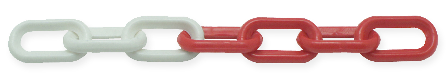 RS PRO Red & White Polypropylene Chain Barrier