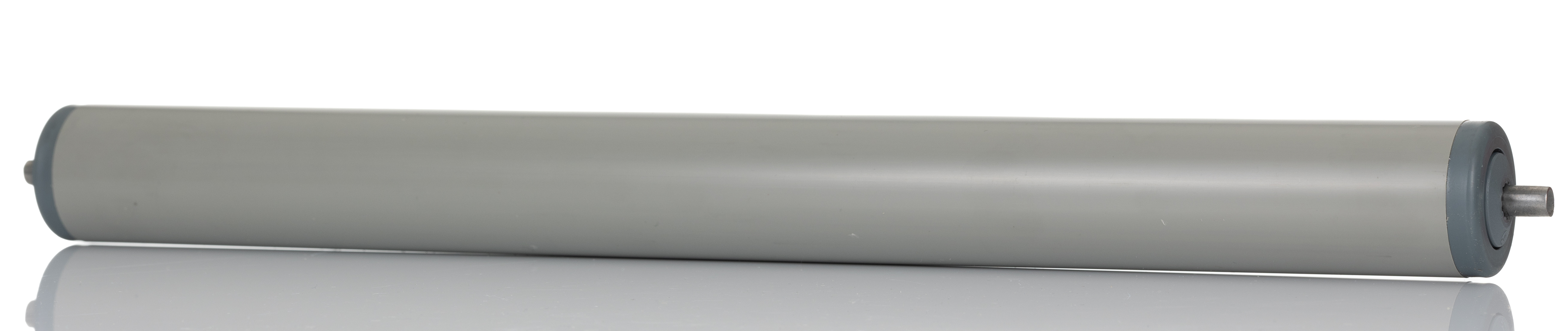 Bosch Rexroth Plastic Round Conveyor Roller 40mm Dia. x 425mm L, 150N Load Capacity, 8mm Spindle, 446mm Overall Length