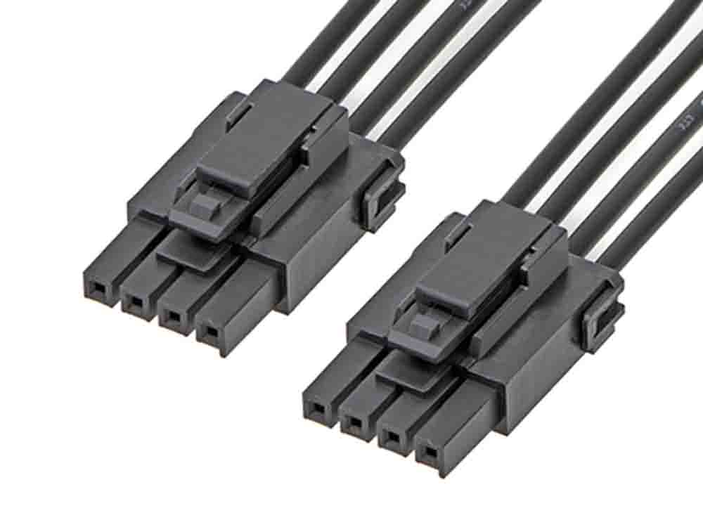 Molex 4 Way Female Ultra-Fit to 4 Way Female Ultra-Fit Wire to Board Cable, 600mm