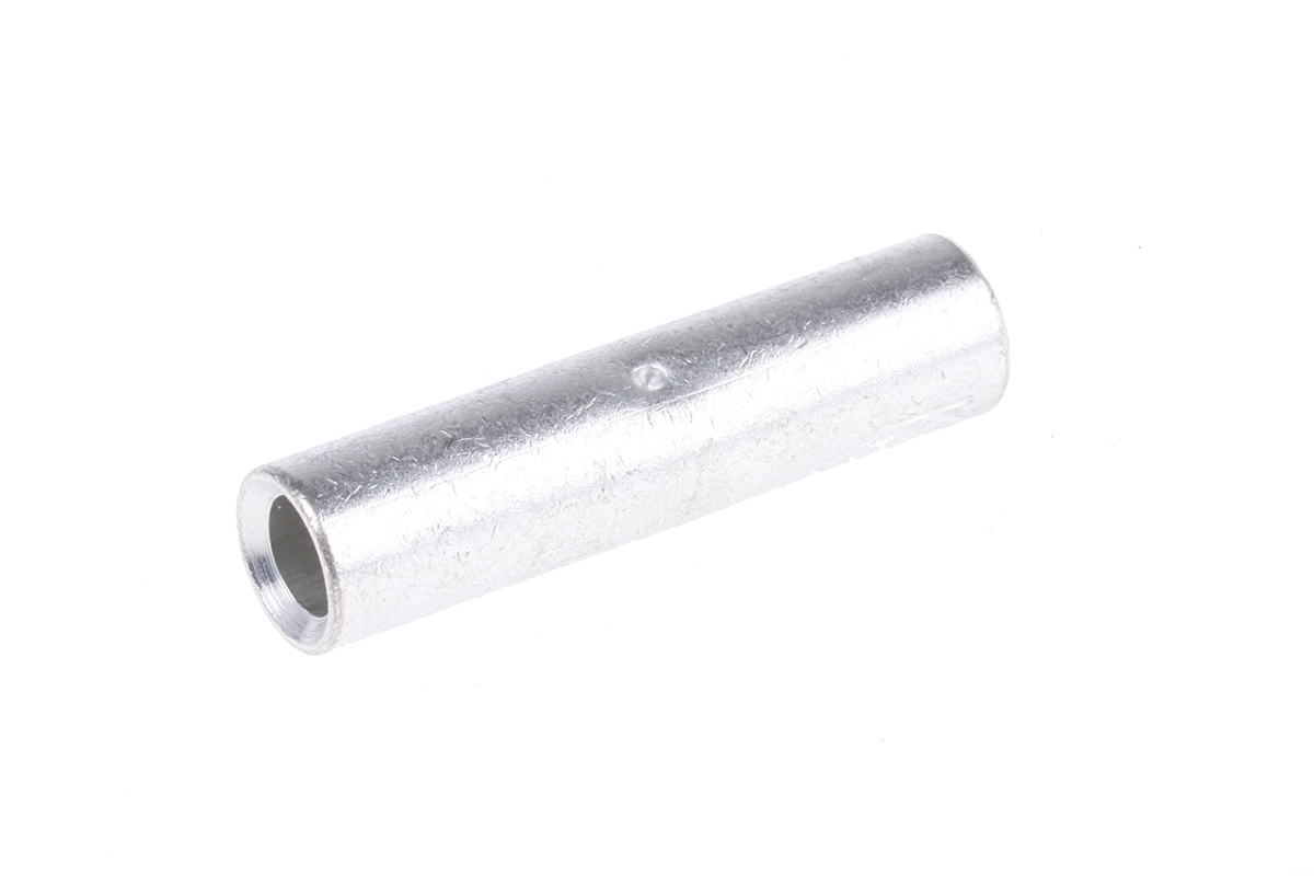 Klauke, Cu Butt Splice Connector, Uninsulated, Tin