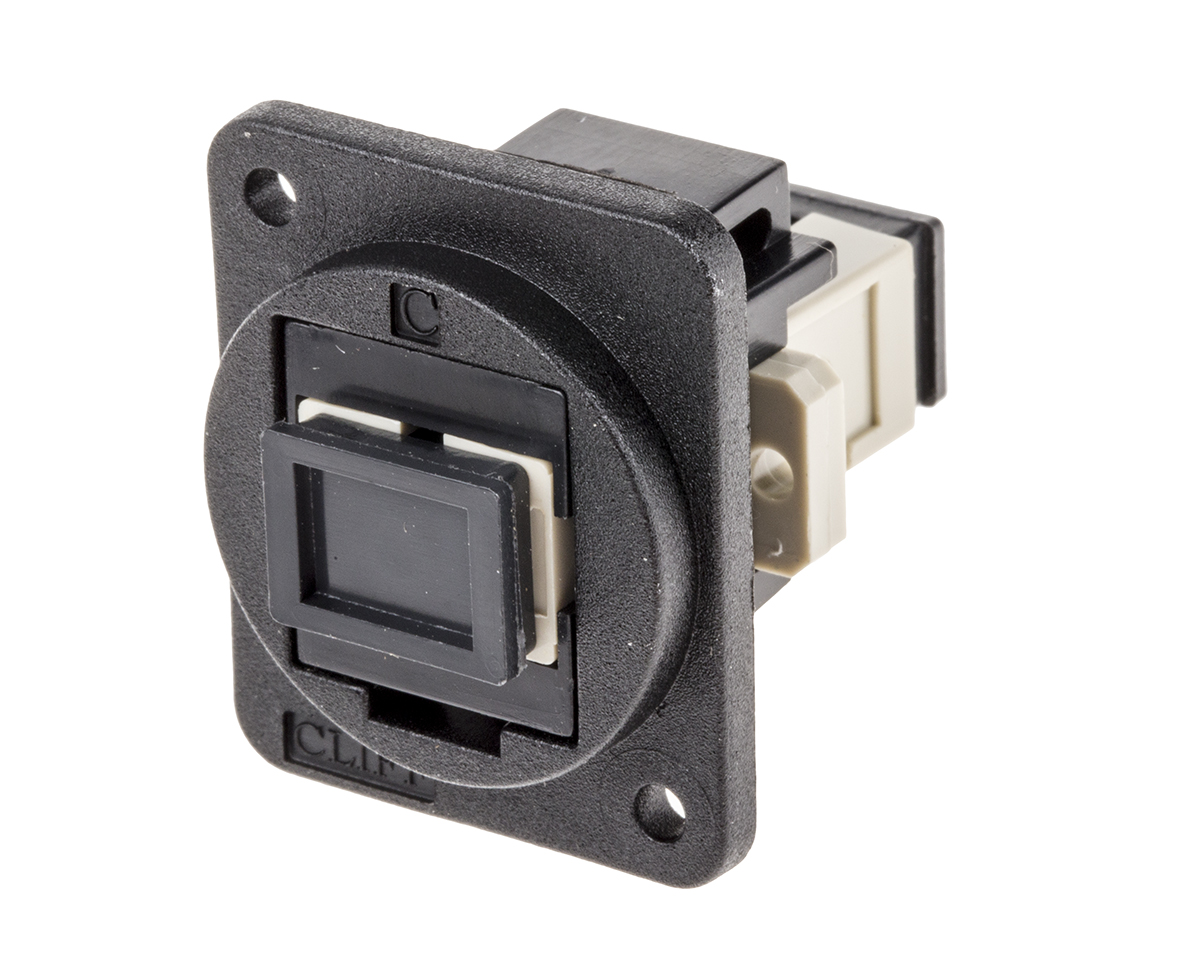 RS PRO XLR Panel Mount Fibre Optic Adapter, Female
