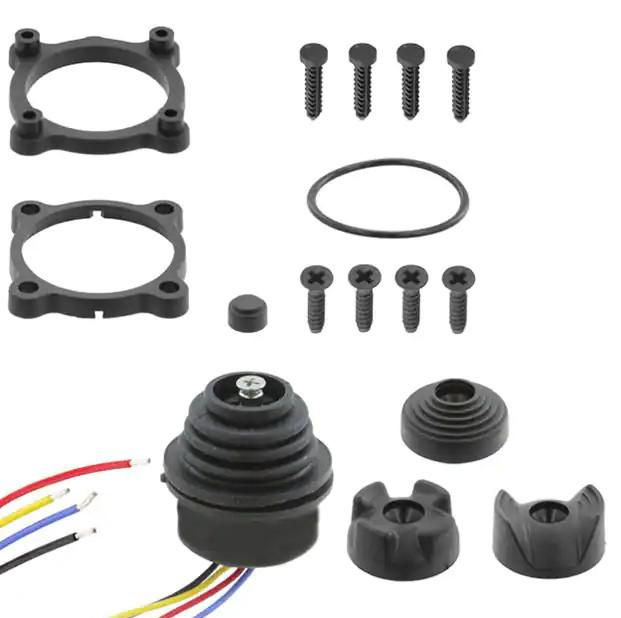 APEM 1-Axis Joystick Castle, Hall Effect, IP67 5 ± 0.01V dc