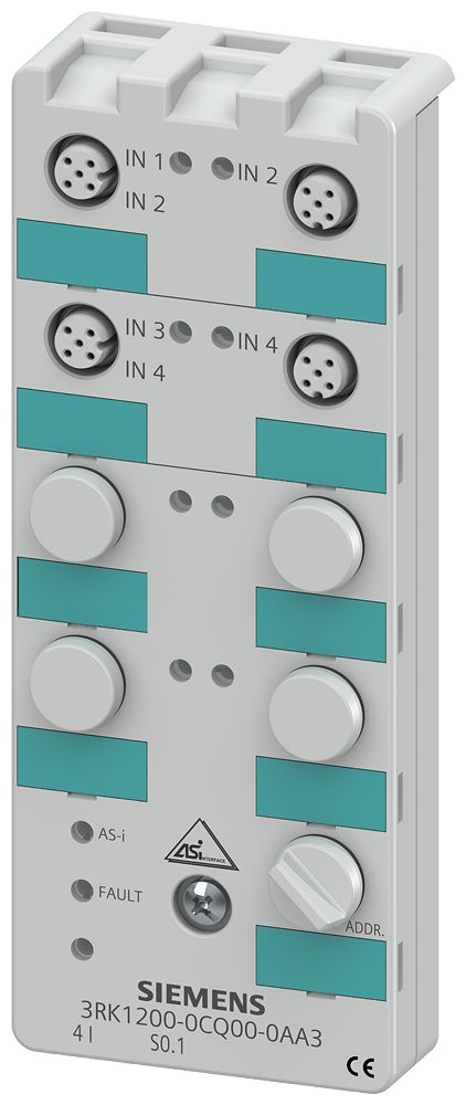 Siemens AS-I K60 Series Digital I/O Module for Use with Field Work