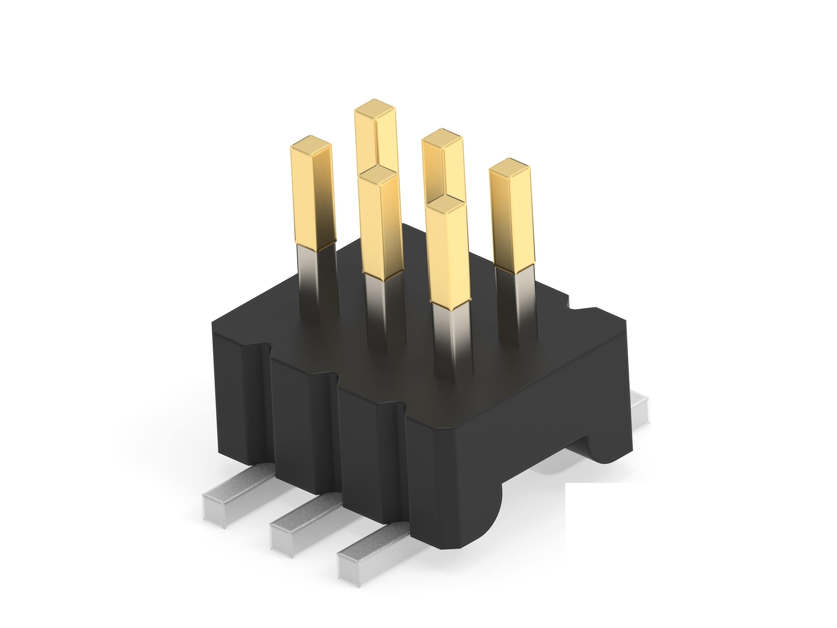 TE Connectivity 5-2331928 Series Vertical Board PCB Header, 10 Contact(s), 1 mm Pitch, 2 Row, Unshrouded