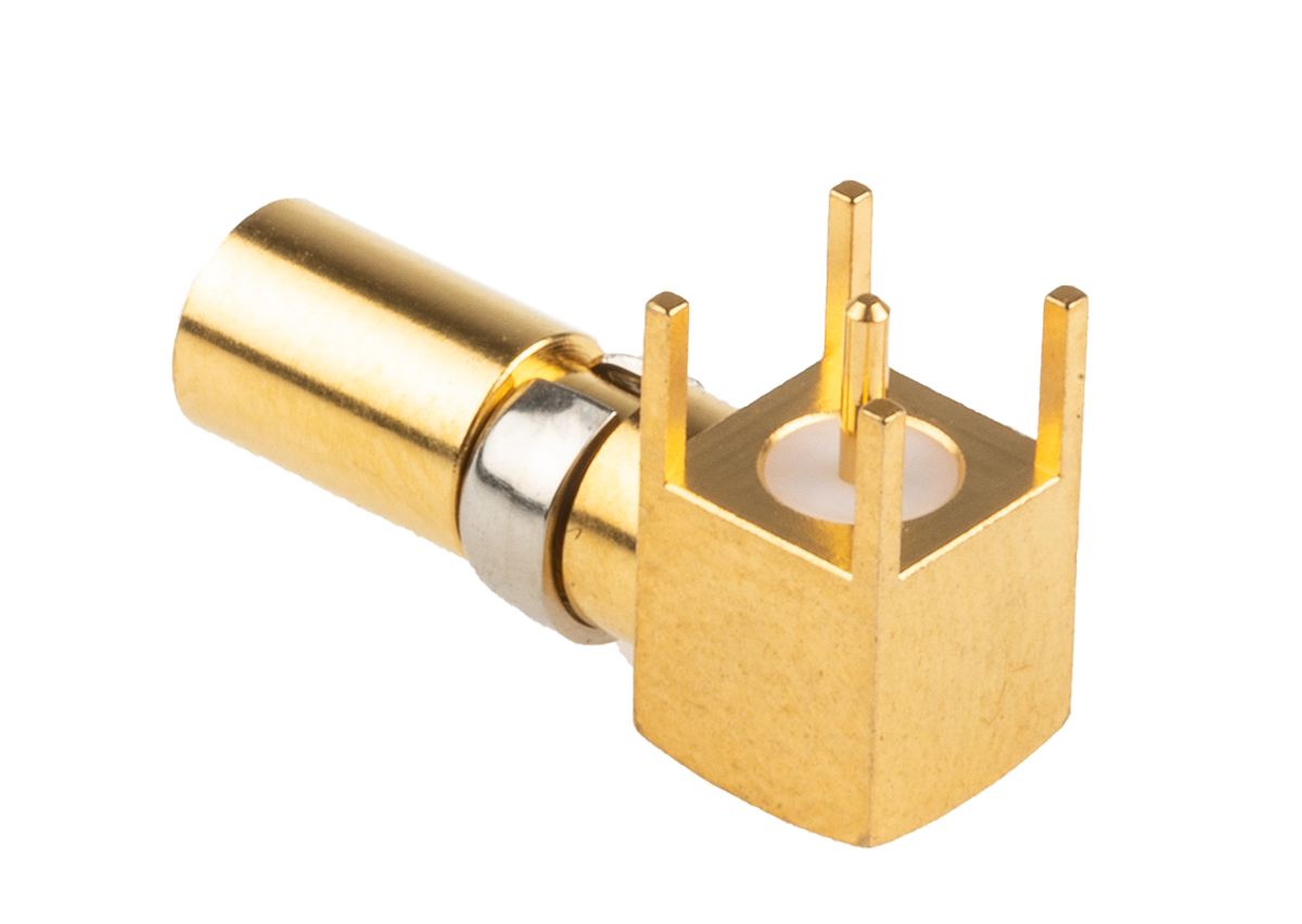 RS PRO , Right Angle , Female Gold , Copper Alloy , Backplane Connector Contact