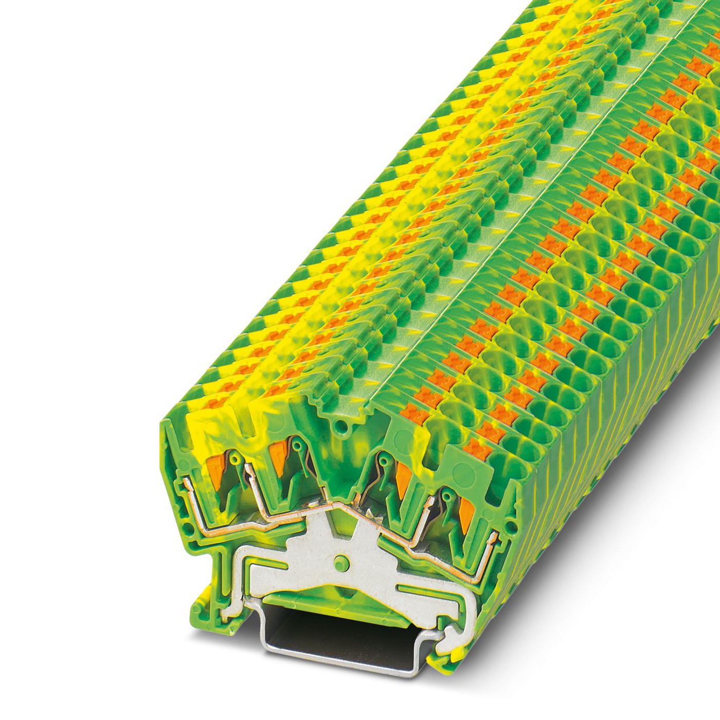 Phoenix Contact 3213609 PTS 4-QUATTRO-PE Series, Push In Termination