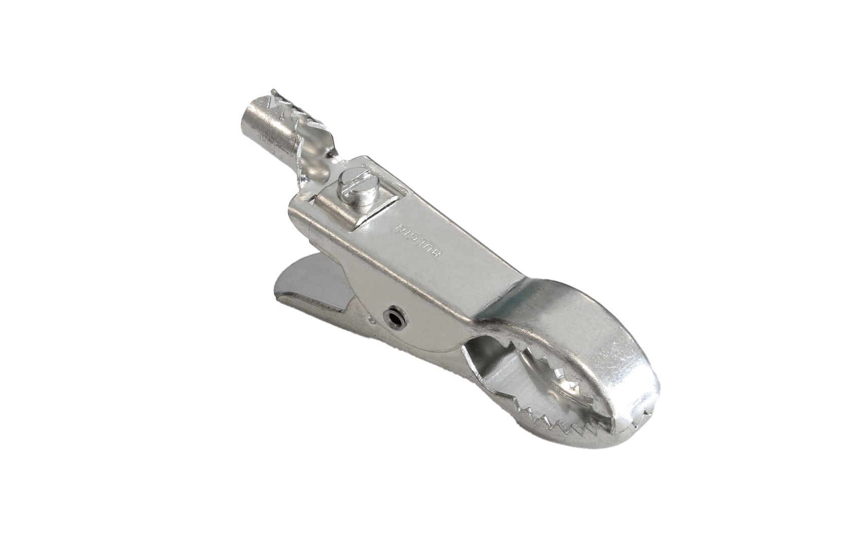 Bulgin Crocodile Clip, Tin Plated Steel Contact, 25A, Silver