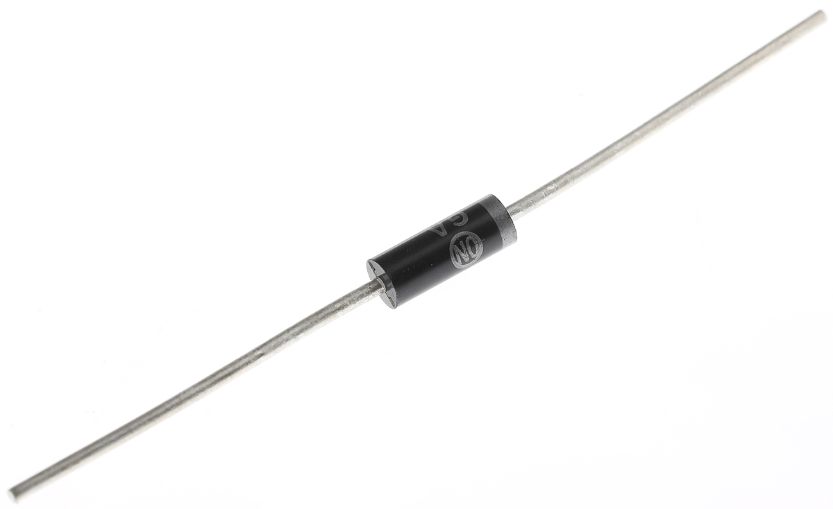onsemi, 28V Zener Diode 5% 5 W Through Hole 2-Pin DO-15